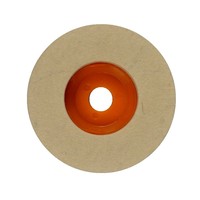 Disque de polissage en feutre de laine OEM 100 mm pour meuleuse d'angle, polissage de peinture automobile, detailing auto, disque en feutre pour meuleuse d'angle