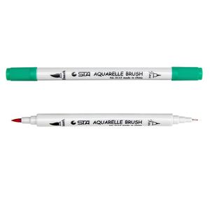 Sta जोड़ी टिप ब्रश मार्कर कला पेन, 80 रंग कलाकार फाइन ब्रश टिप रंग के लिए रंग पेन मार्कर - Product Image 4