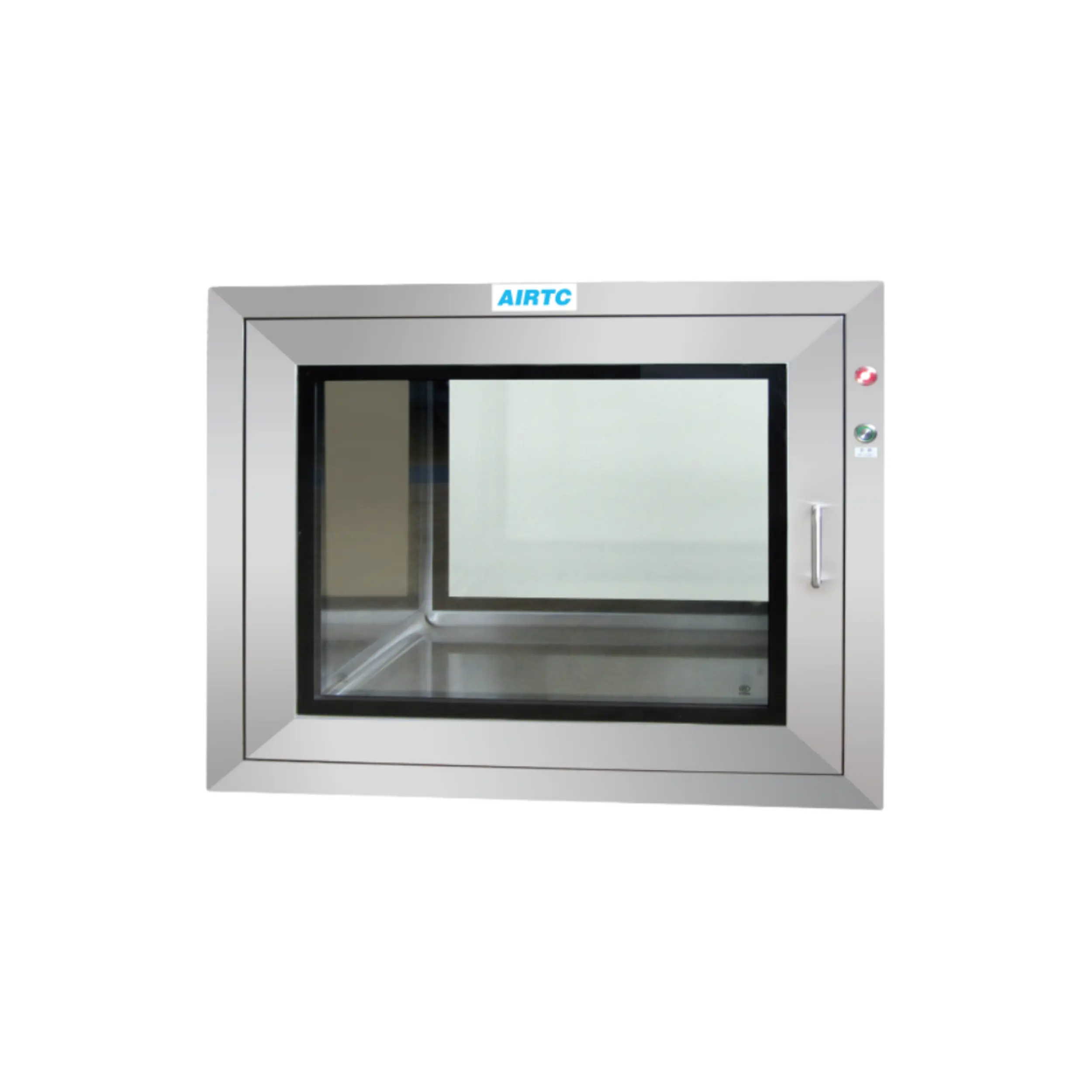 AIRTC Clean Room Pass Thru Cabinet Static Pass Box With Electronic Interlock