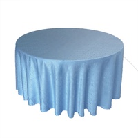 Nappe en polyester de couleur unie pour restaurant, mariage, fête, banquet