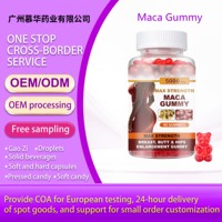 Gummies de Maca 5000mg Force Maximale, 60 Unités – Complément Naturel pour l'Augmentation des Seins, des Fesses et des Hanches pour Femmes