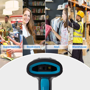 Lecteur de <span class=keywords><strong>code</strong></span> QR de supermarché portable Machine de point de vente Scanner de <span class=keywords><strong>code</strong></span> à barres 1D 2D USB Placement de support de source lumineuse CMOS pour magasins Android - Product Image 5