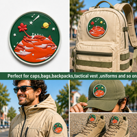 Patch PVC personnalisé Y2K, badge en caoutchouc souple 3D gaufré, résistant aux taches et aux décolorations, pour sacs, vestes, chapeaux, équipements de plein air et vêtements