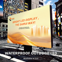 Écran LED extérieur étanche couleur P5 P6 P8, panneau d'affichage texte, TV, publicité sur bâtiment à maintenance frontale, IP65, garantie 5 ans