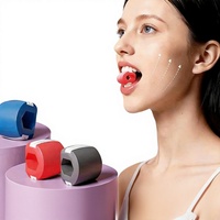 En gros, Appareil d'entraînement de la mâchoire en silicone multi-niveaux, Appareil de yoga facial, Outil de remodelage de la ligne de la mâchoire, pour la réduction des fossettes et l'entraînement des muscles masseter