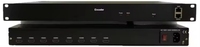 Codificador CATV de 8 canales ASI IP H. 264 HD MI a IP, codificador de vídeo