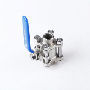 Vanne à bille en acier inoxydable Kequan 316 304, 1 pouce, soudée, manuelle, pour l'eau, Q61F 16P - Product Image 1