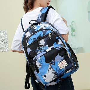 <span class=keywords><strong>Sac</strong></span> à <span class=keywords><strong>dos</strong></span> d'étudiant en nylon de grande capacité, <span class=keywords><strong>sac</strong></span> à <span class=keywords><strong>dos</strong></span> polyvalent unisexe pour ordinateur portable, <span class=keywords><strong>sac</strong></span> d'école décontracté de style coréen, résistant à l'usure pour hommes - Product Image 4