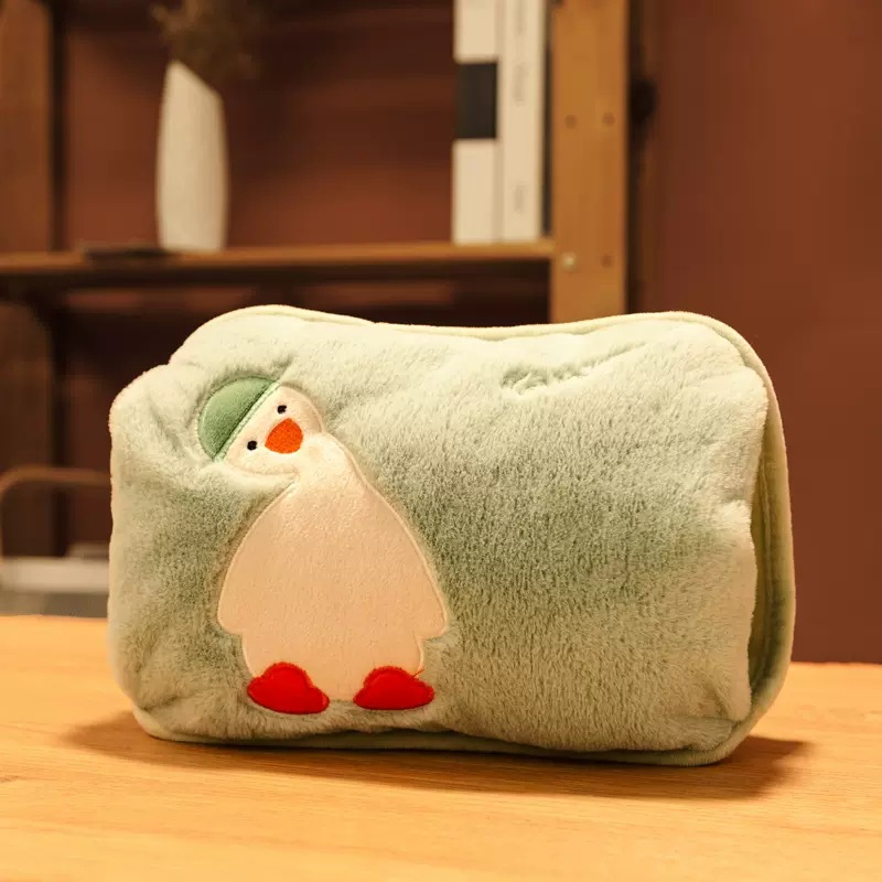 Green Tilted-Head Duck