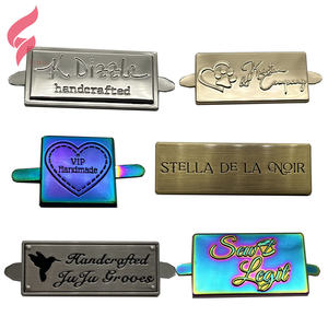 إكسسوارات الأمتعة المعدنية وحقيبة اليد بشعار مخصص مع أجهزة تحمل أسماء تتميز بأنماط لوحات تحمل شعارات مخصصة - Product Image 4