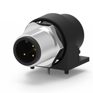 Good Quality 3 Pin M12 A-Code Front Lock Ip67 Waterproof Cable Connector 250V 4A - Product Image 3