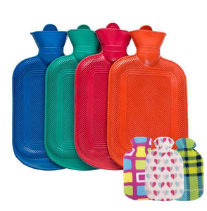 Directo de fábrica, botella de agua caliente de caucho Natural de 2000ml, tipo de calentamiento de manos para un alivio efectivo del dolor - Product Image 3