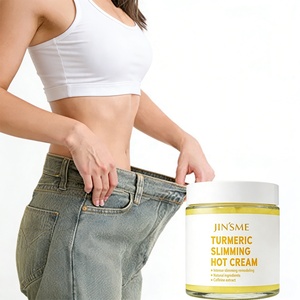 Crème raffermissante au curcuma naturel en marque propre pour améliorer l'élasticité de la peau, lotion corporelle à base de plantes avec des extraits naturels - Product Image 5