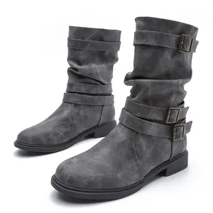 Chaussures chauffantes électriques pour hommes et femmes, bottes avec semelles chauffantes, pieds chauffants, doux, imperméable, géométrique, clé CHELSEA d'hiver en coton