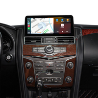 Pantalla de Radio para Automóvil Android de 12.3 Pulgadas para Nissan Armada Patrol Royale SL Y62 QX80 QX56, Reproductor Multimedia Estéreo para Automóvil, Reproductor de Video, GPS, DSP
