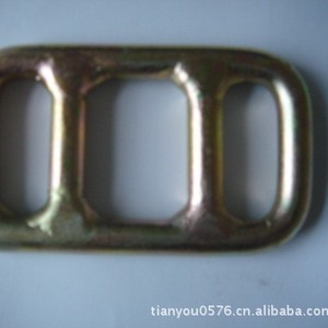 Eye-Shaped Ring D-Ring 1.5-Inch Steel AR14 Ratchet Strap For Bundling And Securing Goods - Product Image 2