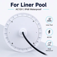 Lumière LED pour piscine 18W 24W 35W AC12V IP68, lampe submersible pour bassin, fontaine, bain, spa, murale, OEM ODM