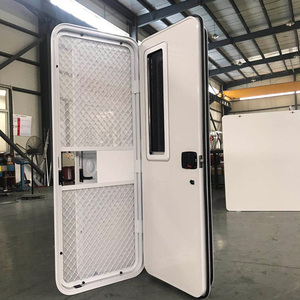 <span class=keywords><strong>Puerta</strong></span> de Entrada para RV de Aluminio Aislada con Certificación EMark, 630x1830mm, con Ventana Acrílica, <span class=keywords><strong>Mosquitera</strong></span> y Persiana para <span class=keywords><strong>Caravana</strong></span>, Remolque o Camper - Product Image 3