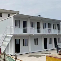 厂家直销钢制预制集装箱房屋可扩展模块化预制家用便携式集装箱门户设计