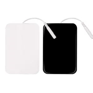 Square Tens Electrode Pad 6*9cm Adhesive Pad for Physiotherapy Massage Machine 2mm Plug