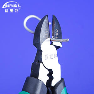 Pince diagonale Lanbaolu 6 pouces, dénudeur de fils à mâchoires lisses pour réparation électrique et de quincaillerie - Product Image 3