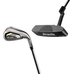 ชุดไม้กอล์ฟ9ชิ้น,พร้อมถุงกอล์ฟมือซ้ายและขวาสำหรับผู้เริ่มต้น - Product Image 6