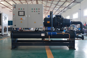 200 KW 400KW 600 KW 화학 원자로 냉각 냉각기, 수냉식 시스템 냉각 장비, 산업용 냉각기 - Product Image 3