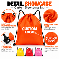 Sac à cordon personnalisé avec logo OEM, grand sac à dos à cordon, sac de sport pour le camping, l'escalade, la gym, les voyages, le basketball