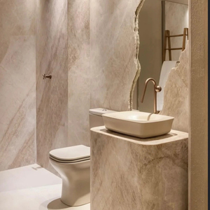 Đá tự nhiên Brazil Taj Mahal quartzit phiến đá cẩm thạch cho nhà bếp bàn sàn gạch biệt thự satircase tường nền Bảng điều khiển - Product Image 5