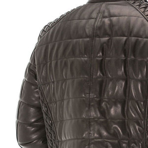 Servicio OEM, Chaqueta de Cuero Vacuno para Hombre, Estilo Urbano, Calidad Premium, Cómoda, Profesional, con Cuello Alto - Product Image 6