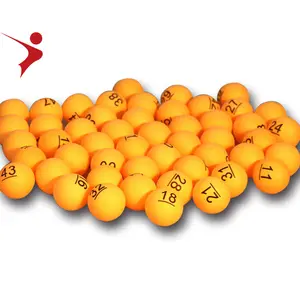 1 ~ 50 Spiele Lotterie Maschine Plastik nummer Ping Pong Ball Lotterie Maschine mit Farb kugeln und Bingo-Spielen