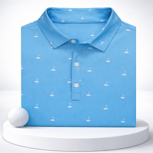 Fabricante de Ropa OEM, Camisetas Polo de Golf Personalizadas con Logotipo Bordado, Impresión Completa, Suaves, de Secado Rápido, Cómodas y Antiarrugas - Product Image 1