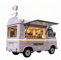 Petites remorques de food truck avec cuisines complètes pour la vente de glaces, de snacks, de hot-dogs et de fast-food - pour l'Allemagne