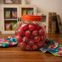 Bonbons Gélifiés Multicolores en Forme de Bloc 3D Remplis de Liquide, Centre de Confiture Éclatante, Boîte de Bonbons Gélifiés pour Enfants, SuperLoves, Vente en Gros