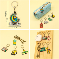 Produits Tendances 2026 : Porte-clés en PVC Souple 2D Thème Promotions, Breloque Œuf Mignonne, Anneau de Clés Durable pour Cadeau du Festival du Printemps