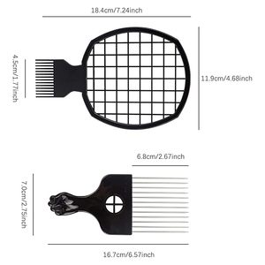 Nouvel Arrivage : Ensemble d'éponges à cheveux haute densité pour torsades, éponge à double face pour boucler les cheveux, brosse et peigne <span class=keywords><strong>afro</strong></span> pour hommes et femmes noirs - Product Image 3