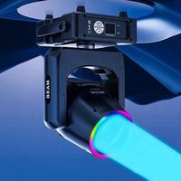 Luz Móvil de Cabeza Beam 7r de Alta Calidad, 230w, Tipo Sharpy, para Discotecas, Escenarios, con Aro de LED de 200 W