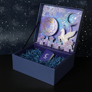 ZL 3D Creativo Di Compleanno Di Natale di Cioccolato Contenitore di Caramella Sciarpa Tazza Profumo Lipgloss Imballaggio Contenitore di Regali di San Valentino di Lusso di Grandi Dimensioni - Product Image 5