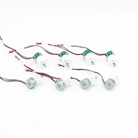 Moteur pas à pas miniature à aimant permanent DC5V SM1570GB380, arbre de 3,0 mm, 15 ohms, 15BY, 15 mm, 2 phases, 4 fils, avec boîte de vitesses