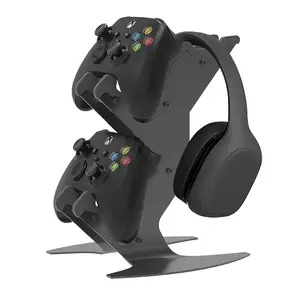 适用于PS5/PS4/Xbox系列X S的通用游戏手柄游戏耳机控制器支架安装/一个/360/开关/耳机