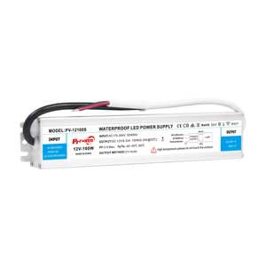 Transformador de Corriente para Tiras LED de Voltaje Constante de 100 W, CA 170-264 V a CC 12 V 24 V, IP67, Fuente de Alimentación Impermeable para Iluminación LED - Product Image 3