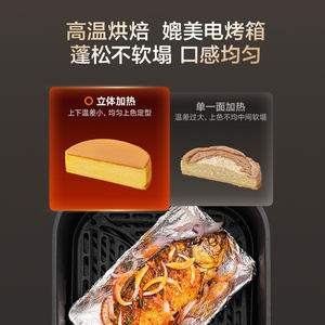 Freidora de Aire Supor 6L con Doble Fuente de Calor, Infrarrojos Lejanos, Olla Interior Inteligente Antiadherente, Electrodoméstico de Cocina Multifuncional - Product Image 2