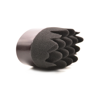 Éponge à cheveux torsadée avec cheveux en bois pour Dreadlock ondulé, boucles Afro comme outil de soins capillaires, éponges de dreadlocks, brosse pour hommes et femmes - Product Image 1