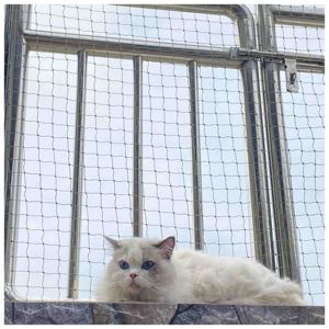 Vendita calda di alta qualità in Nylon HDPE gatto di sicurezza balcone cattura protezione rete gabbia per <span class=keywords><strong>Cat</strong></span> - Product Image 5