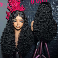 Pelucas al por mayor de cabello humano, peluca frontal de encaje sin pegamento, peluca frontal de encaje HD completa, proveedor de cabello humano virgen rizado birmano, cabello indio natural.