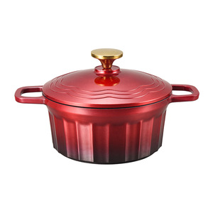 Ceramic Casserole <b>Soup</b> <b>Pot</b> 2.1-3L Non-Stick Enameled Stew <b>Pot</b> Household Multi Functional Cooking <b>Pot</b> - Product Image 4