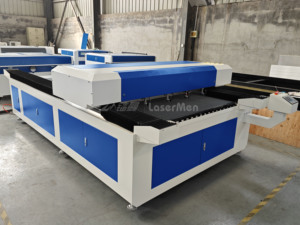 เครื่องตัดเลเซอร์ CO2ขนาดใหญ่4หัวขนาด2500*1300มม. 100W กระบวนการผลิตกระดาษหนังไม้ไผ่สำหรับตกแต่งเสื้อผ้าอุตสาหกรรม - Product Image 4