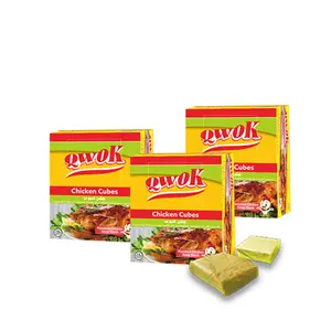 HALAL SOFT TYPE CHICKEN STOCK CHICKEN FLAVORED CUBE BOUILLON CUBE