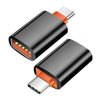 Adaptador USB 3.0 Tipo C, Conector OTG, Carga Rápida para Laptop y Teléfono, Convertidor de Transferencia de Datos de Alta Velocidad