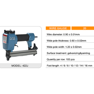 Pistolet agrafeur pneumatique professionnel pour <span class=keywords><strong>meubles</strong></span> et charpentes – Vente en gros usine - Product Image 4